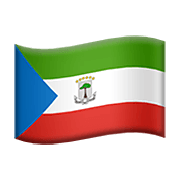 🇬🇶 Emoji Bandeira: Guiné Equatorial na Apple iOS 14.5.