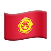 Émoji 🇰🇬 Drapeau : Kirghizistan sur Apple iOS 14.5.