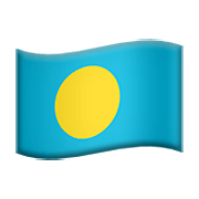 🇵🇼 Emoji Flagge: Palau Apple iOS 14.5.