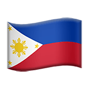 🇵🇭 Emoji Bandera: Filipinas en Apple iOS 14.5.