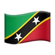 🇰🇳 Emoji Flagge: St. Kitts und Nevis Apple iOS 14.5.
