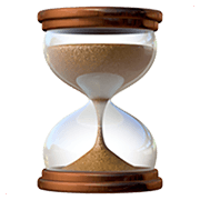 ⏳ Emoji Reloj De Arena Con Tiempo en Apple iOS 14.5.