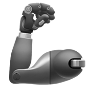 Emoji 🦾 Protesi Robotica Per Il Braccio su Apple iOS 14.5.