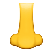 Emoji 👃 Naso su Apple iOS 14.5.