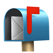 📬 Emoji offener Briefkasten mit Post Apple iOS 14.5.