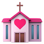 💒 Emoji Iglesia Celebrando Boda en Apple iOS 14.5.