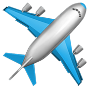 Emoji ✈️ Aeroplano su Apple iOS 15.4.