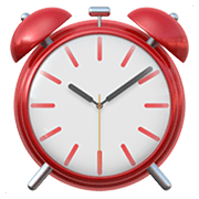 ⏰ Emoji Reloj Despertador en Apple iOS 15.4.
