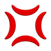 Émoji 💢 Symbole De Colère sur Apple iOS 15.4.