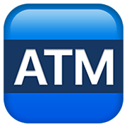 🏧 Emoji Symbol „Geldautomat“ Apple iOS 15.4.