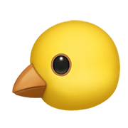 Emoji 🐤 Pulcino su Apple iOS 15.4.
