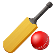 Émoji 🏏 Cricket sur Apple iOS 15.4.