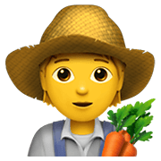 🧑‍🌾 Emoji Agricultor na Apple iOS 15.4.