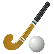 Émoji 🏑 Hockey Sur Gazon sur Apple iOS 15.4.