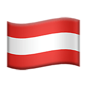 🇦🇹 Emoji Bandeira: Áustria na Apple iOS 15.4.