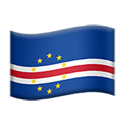 🇨🇻 Emoji Bandera: Cabo Verde en Apple iOS 15.4.