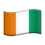 🇨🇮 Emoji Bandera: Côte D’Ivoire en Apple iOS 15.4.