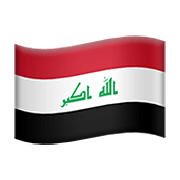 🇮🇶 Emoji Bandera: Irak en Apple iOS 15.4.