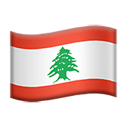 Emoji 🇱🇧 Bandiera: Libano su Apple iOS 15.4.