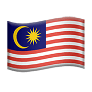 🇲🇾 Emoji Flagge: Malaysia Apple iOS 15.4.