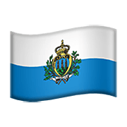 🇸🇲 Emoji Flagge: San Marino Apple iOS 15.4.
