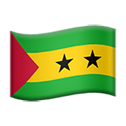🇸🇹 Emoji Flagge: São Tomé und Príncipe Apple iOS 15.4.