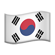 🇰🇷 Emoji Bandeira: Coreia Do Sul na Apple iOS 15.4.