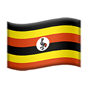 🇺🇬 Emoji Bandeira: Uganda na Apple iOS 15.4.