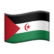 🇪🇭 Emoji Bandera: Sáhara Occidental en Apple iOS 15.4.