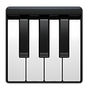 Emoji 🎹 Piano su Apple iOS 15.4.