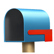 📭 Emoji offener Briefkasten ohne Post Apple iOS 15.4.