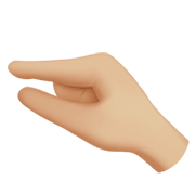 🤏🏼 Emoji Mão Beliscando: Pele Morena Clara na Apple iOS 15.4.