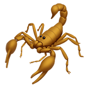 Émoji 🦂 Scorpion sur Apple iOS 15.4.