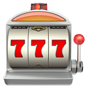 Emoji 🎰 Slot Machine su Apple iOS 15.4.