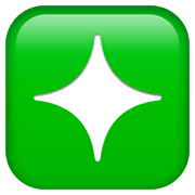 Emoji ❇️ Scintilla Stilizzata su Apple iOS 15.4.
