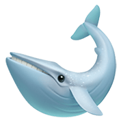 Emoji 🐋 Balena su Apple iOS 15.4.