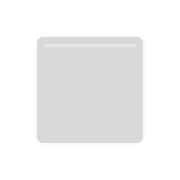 ◽ Emoji Cuadrado Blanco Mediano-pequeño en Apple iOS 15.4.