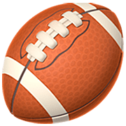 Émoji 🏈 Football Américain sur Apple iOS 16.4.