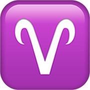 Emoji ♈ Segno Zodiacale Dell’Ariete su Apple iOS 16.4.