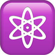 Emoji ⚛️ Simbolo Dell’atomo su Apple iOS 16.4.
