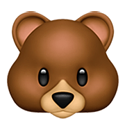 🐻 Emoji Rosto De Urso na Apple iOS 16.4.