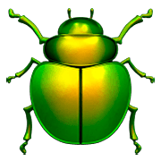 🪲 Emoji Escarabajo en Apple iOS 16.4.