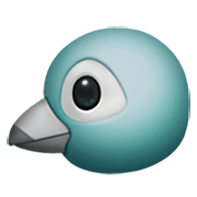 Emoji 🐦 Uccello su Apple iOS 16.4.