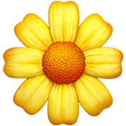 🌼 Emoji gelbe Blüte Apple iOS 16.4.