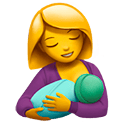 🤱 Emoji Lactancia Materna en Apple iOS 16.4.