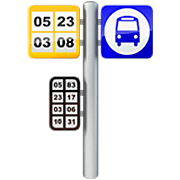 Émoji 🚏 Arrêt De Bus sur Apple iOS 16.4.