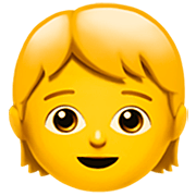 Emoji 🧒 Bimbo su Apple iOS 16.4.