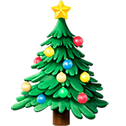 🎄 Emoji árbol De Navidad en Apple iOS 16.4.