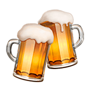 🍻 Emoji Canecas De Cerveja na Apple iOS 16.4.