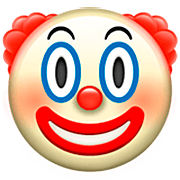 🤡 Emoji Clown-Gesicht Apple iOS 16.4.